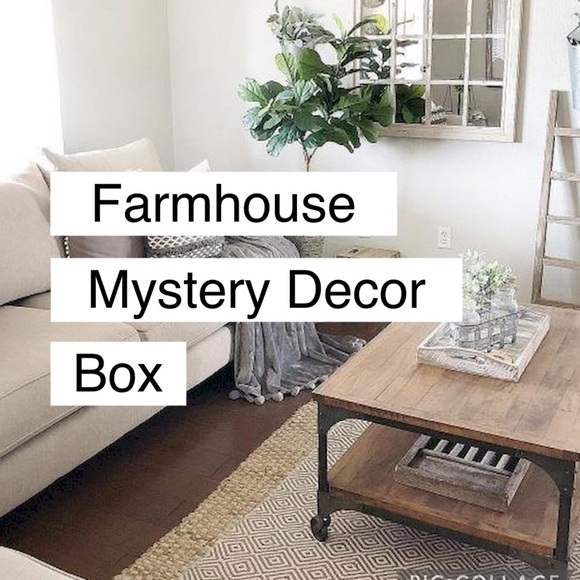 Other - Farmhouse Style Mystery Box Home Decor
